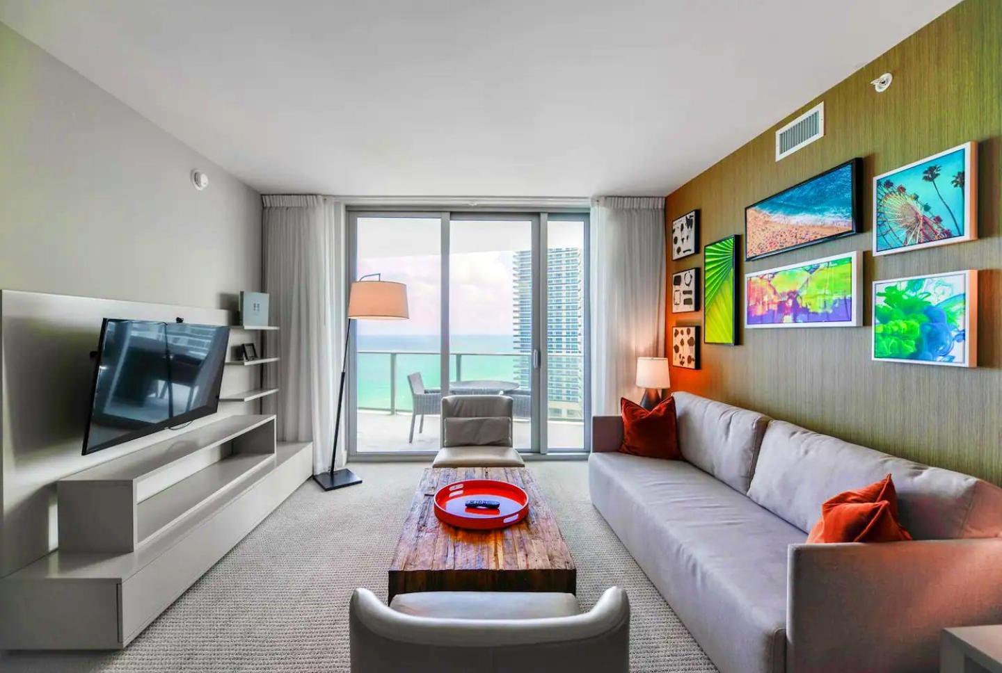 Wonderful 2/2 Condo W Ocean View At Hyde Beach Hollywood Eksteriør bilde