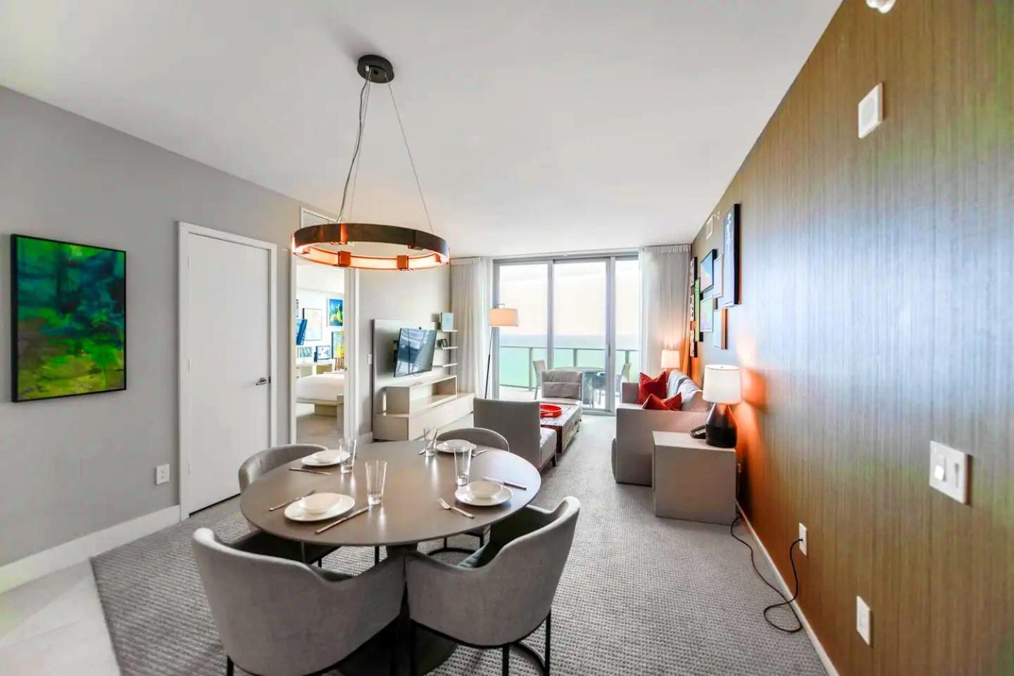 Wonderful 2/2 Condo W Ocean View At Hyde Beach Hollywood Eksteriør bilde