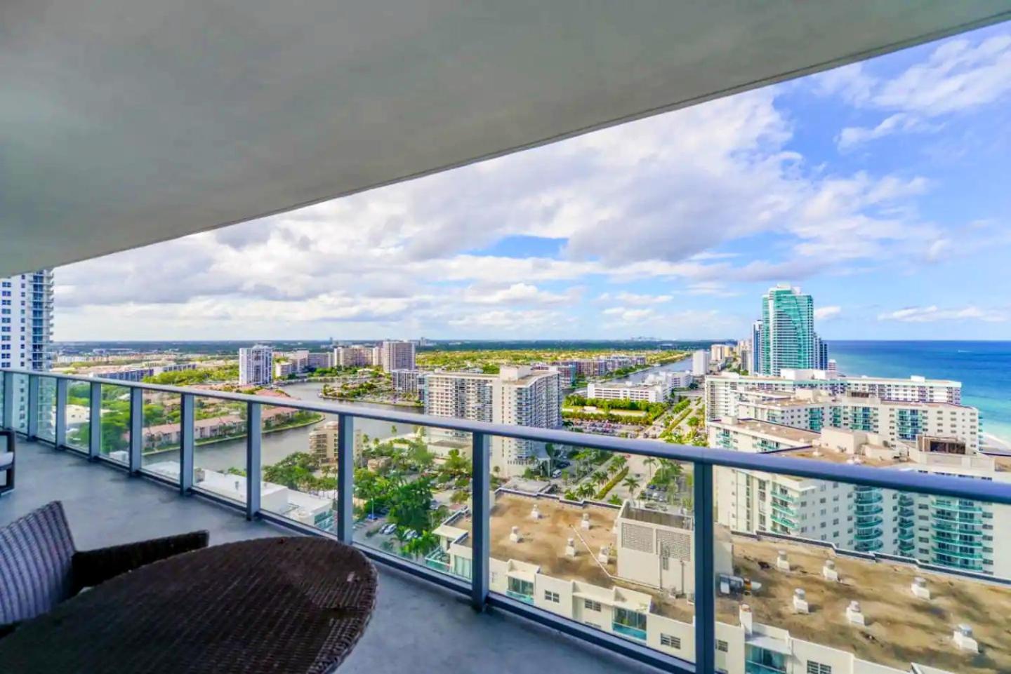 Wonderful 2/2 Condo W Ocean View At Hyde Beach Hollywood Eksteriør bilde