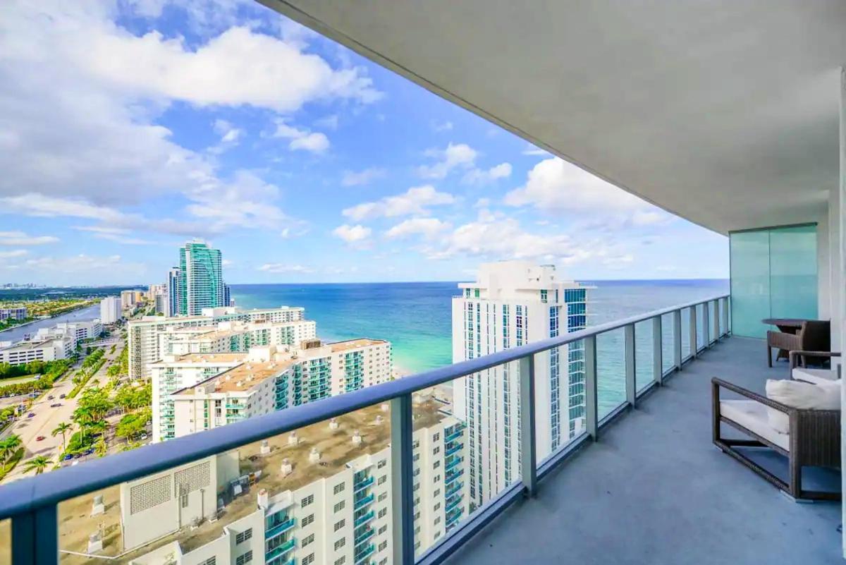 Wonderful 2/2 Condo W Ocean View At Hyde Beach Hollywood Eksteriør bilde