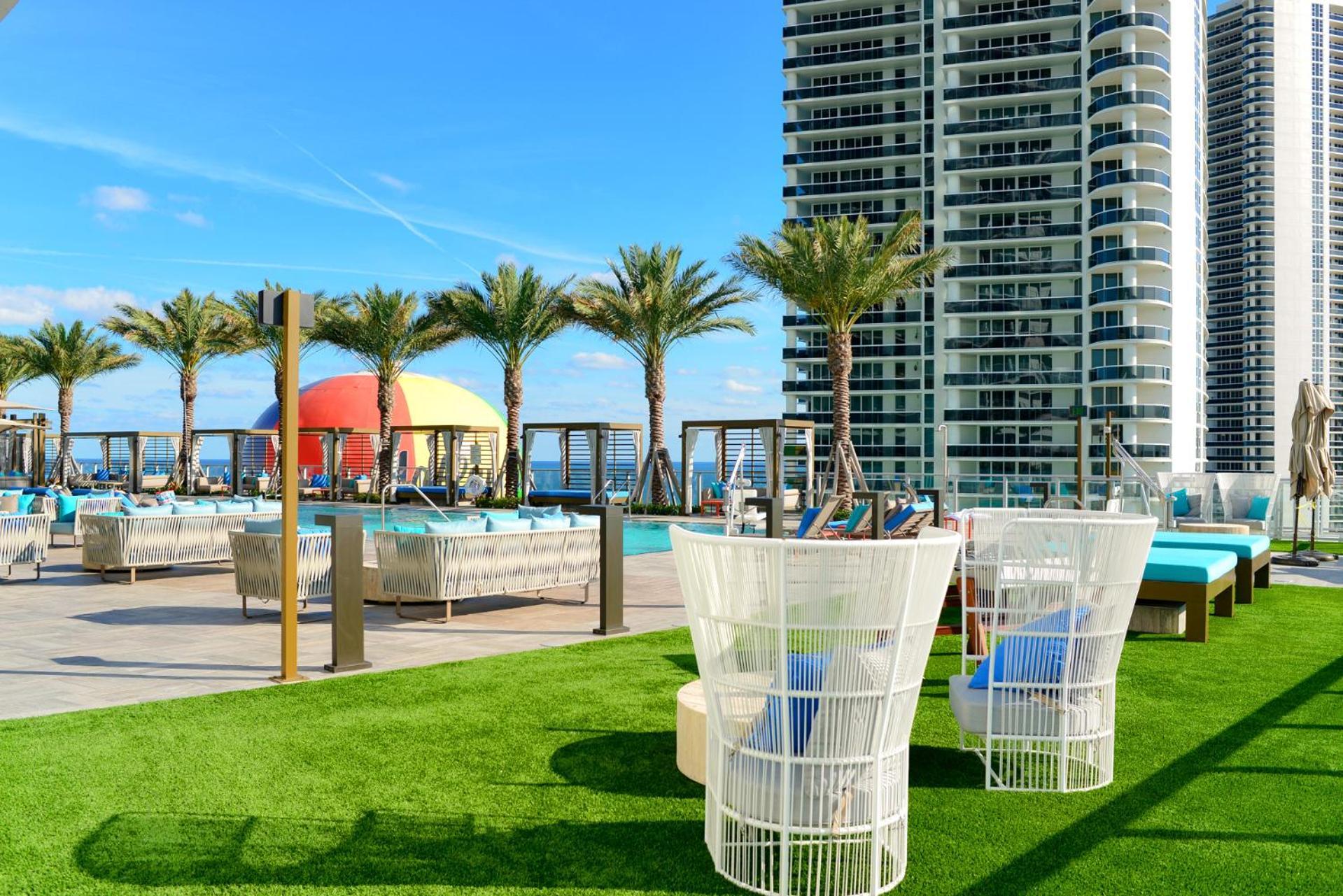 Wonderful 2/2 Condo W Ocean View At Hyde Beach Hollywood Eksteriør bilde