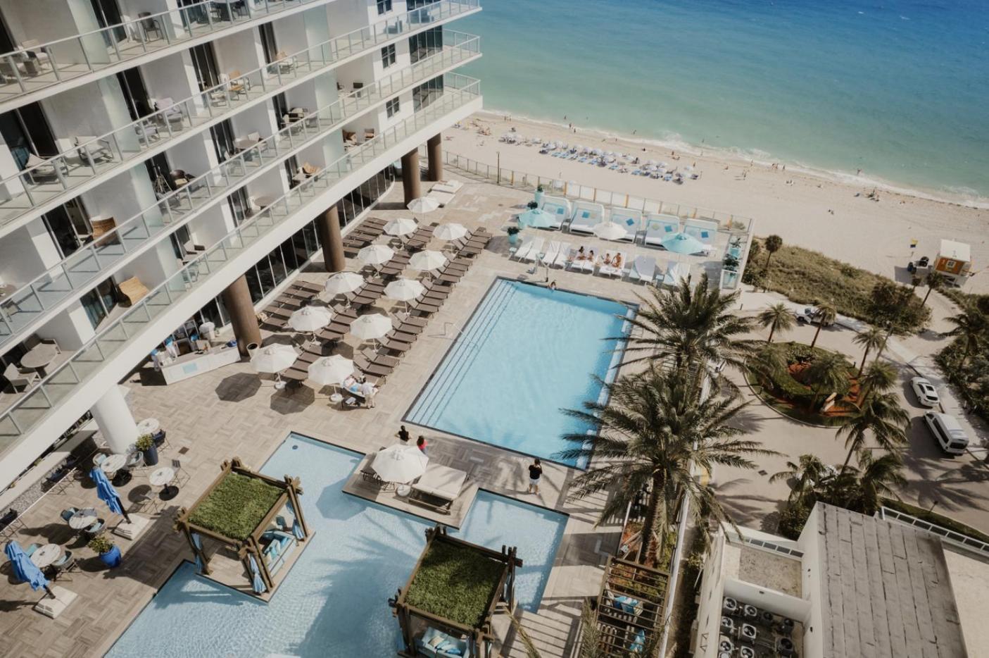 Wonderful 2/2 Condo W Ocean View At Hyde Beach Hollywood Eksteriør bilde
