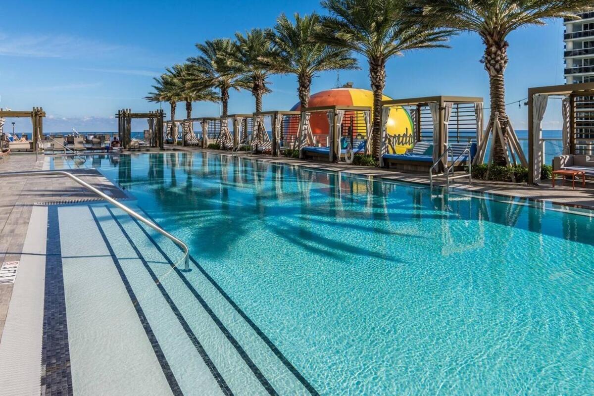 Wonderful 2/2 Condo W Ocean View At Hyde Beach Hollywood Eksteriør bilde
